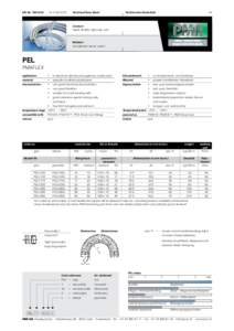 Technisches Datenblatt  DB-Nr	YS Technical Data Sheet	  1/2