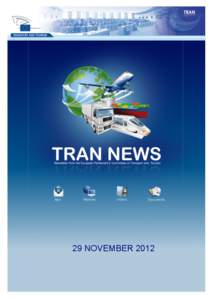 29 NOVEMBER 2012  ADOPTION OF DRAFT RECOMMENDATION ADOPTION OF DRAFT REPORT