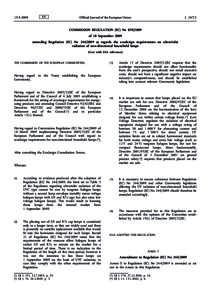 Commission Regulation (EC) No of 18 September 2009 amending Regulation (EC) No as regards the ecodesign requirements on ultraviolet radiation of non-directional household lampsText with EEA relevance