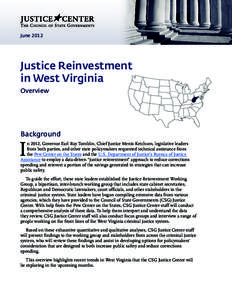 Justice / Parole board / Probation / West Virginia Division of Corrections / Crime in the United States / Parole / Criminal justice / The Pew Charitable Trusts / Corrections / Criminal law / Law / Crime