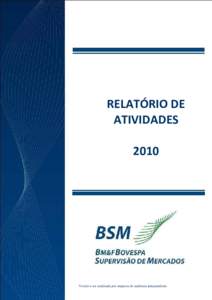 Relatório de Prestação de Contas das Atividades Realizadas pela Gerência de Análise e Estratégia – GAE em 2008