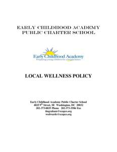 Wellness Policy Development Checklist