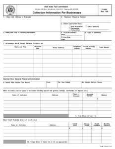 Utah State Tax Commission 210 North 1950 West - Salt Lake City - Utah[removed]Telephone[removed]TC-803 Rev. 1/96