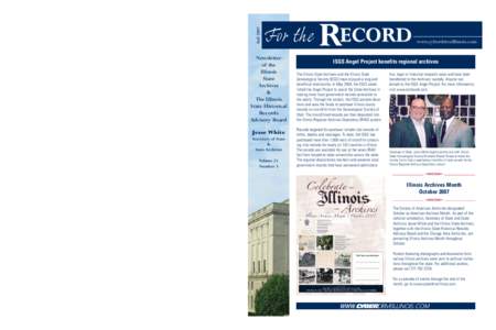 11:12 AM  Page 1 DATES & REMINDERS 28th Annual Illinois History Symposium