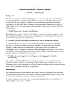 Strategic management / Energy Star / Environment / Energy conservation / EnergyCAP / Environment of the United States / Energy in the United States / Benchmarking