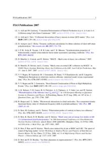 FIAS publicationsFIAS PublicationsA. Adil and M. Gyulassy, “Consistent Determination of Particle Production in p-A, d-A and A-A