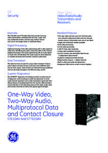 Telecommunications / Optical fiber / Signal-to-noise ratio / Noise / Audio signal / Decibel / S-Video / Fiber-optic communication / IEEE / Electronics / Technology / Measurement