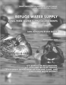 UNITED STATES DEPARTMENT OF THE INTERIOR BUREAU OF RECLAMATION MID-PACIFIC REGION SACRAMENTO, CALIFORNIA