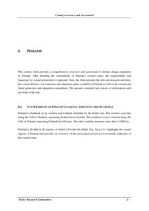 Uusimaa / Adaptation to global warming / Coastal flood / Coastal management / Current sea level rise / Economics of global warming / Flood / Loviisa / Helsinki / Physical geography / Atmospheric sciences / Meteorology