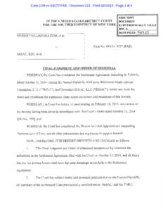 Case 1:09-cv[removed]PAE Document 221 Filed[removed]Page 1 of 4  Case 1:09-cv[removed]PAE Document 221 Filed[removed]Page 2 of 4 Case 1:09-cv[removed]PAE Document 221 Filed[removed]Page 3 of 4