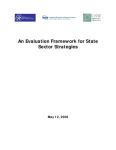 Microsoft Word - EvaluationFrameworkWhitePaper