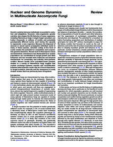 Figures for Current Biology Review