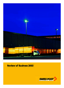 Review of Business 2003  Contents Key figures  2