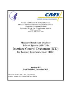 Territory Beneficiary Query ICD