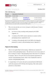 IASB Agenda ref  2 October 2014