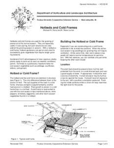 General Horticulture • HO-53-W Department of Horticulture and Landscape Architecture