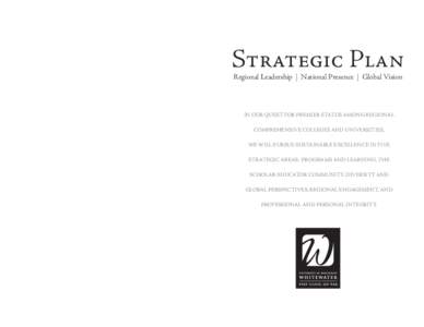Strategic Plan Regional Leadership National Presence  Global Vision
