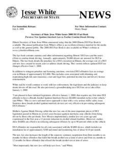 Law / Ignition interlock device / Mothers Against Drunk Driving / Jesse White / Drunk drivers / Drunk driving in the United States / Driving under the influence / Drunk driving law by country / Smart Start /  Inc. / Drunk driving / Transport / Alcohol