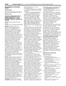 Greenhouse gases / Organochlorides / Halomethanes / N-Propyl bromide / Chlorofluorocarbon / Ozone depletion / Trichloroethylene / Montreal Protocol / Ozone / Chemistry / Halogenated solvents / Refrigerants