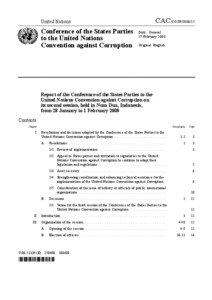 Law / International relations / International asset recovery / United Nations Office on Drugs and Crime / Political corruption / Fiji Independent Commission Against Corruption / Outline of the United Nations / Corruption / United Nations / United Nations Convention against Corruption