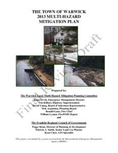 Microsoft Word - Warwick Multi-Hazard Mitigation Plan_FINAL REVIEW DRAFT_4-19-13