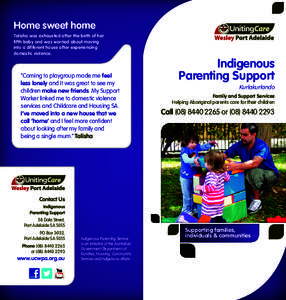 Family centre / Geography of Oceania / Geography of Australia / Childhood / Adelaide / Parenting