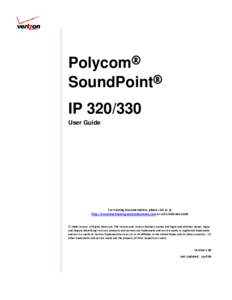    Polycom® SoundPoint® IP[removed]User Guide