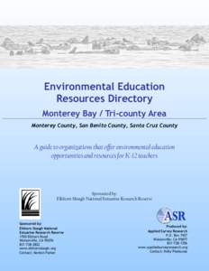 Microsoft Word - 01 Elkhorn Slough Ed Resource Dir.doc