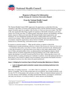 MODDERN Cures Act / Biosimilar / Food and Drug Administration / Pharmaceutical industry / Clinical trial / Dormant Therapy / Drug Price Competition and Patent Term Restoration Act / Pharmaceutical drug / Patient safety organization / Pharmaceutical sciences / Pharmacology / Clinical research