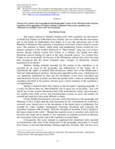 West Papua / Papua / Frans Kaisiepo / Free Papua Movement / Languages of Indonesia / Jayapura / Airoran language / Samarokena language / Western New Guinea / Indonesia / New Guinea