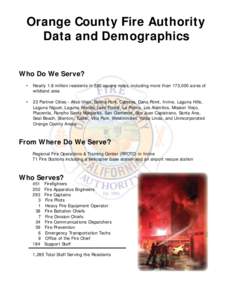 OCFA Data and Demographics.indd