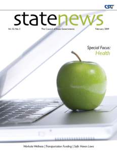 statenews  Vol. 52, No. 2 The Council of State Governments