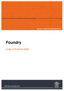 Foundry Code of Practice 2004