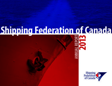 ANNUAL REPORT[removed]Shipping Federation of Canada