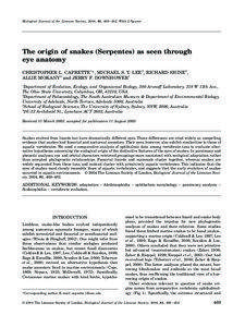 Blackwell Science, LtdOxford, UKBIJBiological Journal of the Linnean Society0024-4066The Linnean Society of London, 2004? [removed]?