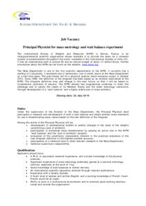 Systems of units / SI base units / International organizations / Standards organizations / Kilogram / International Bureau of Weights and Measures / International System of Units / Watt balance / Units of measurement / Measurement / Metrology / International relations