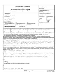 U.S. DEPARTMENT OF COMMERCE  2. Award Or Grant Number[removed]M09046