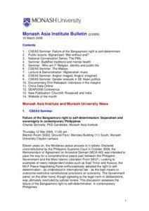 Anthony Milner / Marika Vicziany / Higher education / Year of birth missing / Association of Commonwealth Universities / Monash University