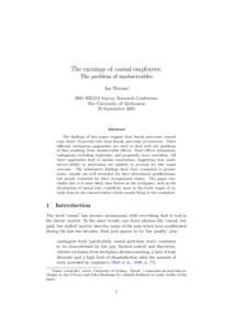 Economics / Income distribution / Employment / Labour relations / Economic inequality / Gender pay gap / Equal pay for women / Minimum wage / Union wage premium / Employment compensation / Human resource management / Labor economics