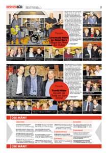 3  Berns wochenzeitung Dienstag, 11. novemBer[removed]People