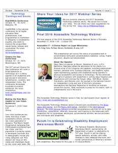 K-12 Bulletin on Accessible IT