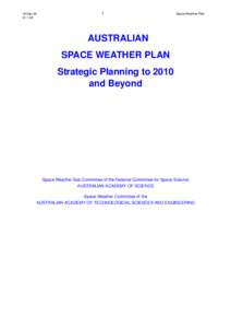 Microsoft Word - Space Weather Plan[removed]