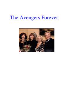 The Avengers Forever  Table of Contents 1.