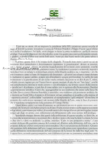 Società Italiana d’Estetica  Pietro Kobau Recensione di Jerrold Levinson *