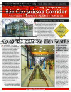Tuyến Đường Xe Điện First Hill Streetcar Tại Seattle Tháng Tư/ tháng Năm năm 2014 Báo Cáo Jackson Corridor Pioneer Square