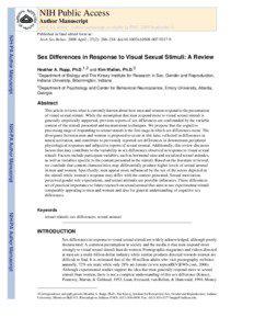 NIH Public Access Author Manuscript Arch Sex Behav. Author manuscript; available in PMC 2009 September 8.