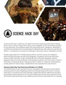 Hack Day / Electronics / Hack / Hacking / TED / Computing / Web 2.0 / Unconferences