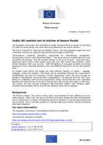 EUROPEAN COMMISSION  PRESS RELEASE