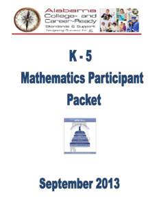 The 2012 Quarterly Regional Meetings with local CCRS Implementation Teams provided an opportunity for LEA teams to experience and be able to transfer to other teachers how to: