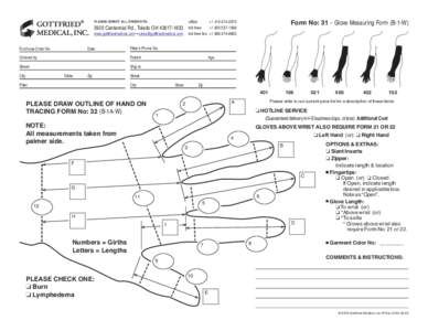 Gloves / Clothing / Lymphedema